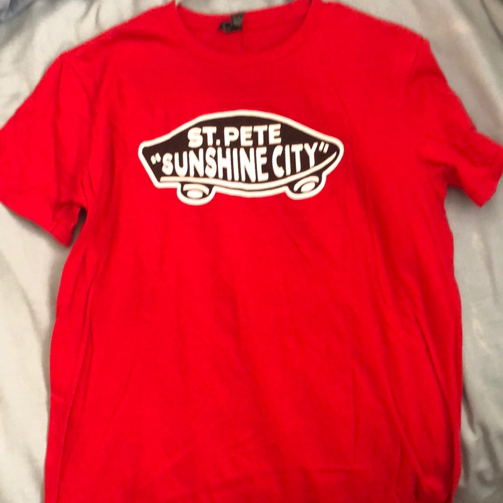 Red St. Pete Tee-shirt